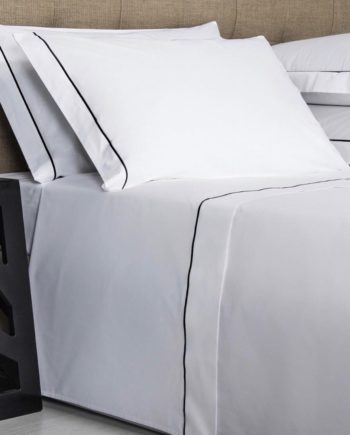 Фото 24 - Комплект постельного белья с кантом 500TC белый.