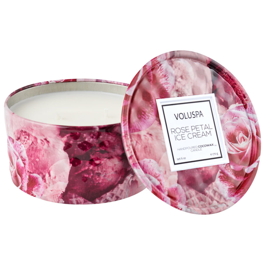 Фото 7 - Ароматическая свеча Мороженое с Лепестками Роз.