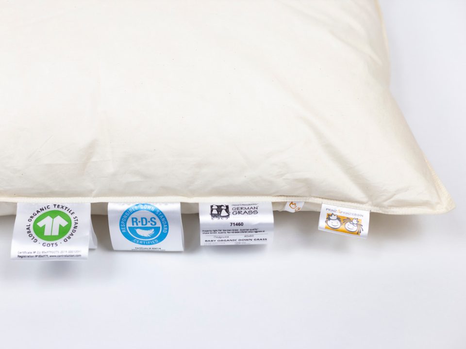 Подушка Baby Organic Down Grass Пух