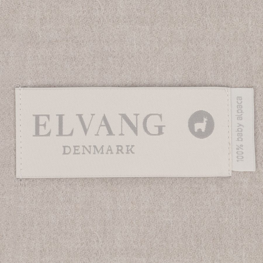 Фото 7 - Плед Luxury Бежевый Elvang Denmark.