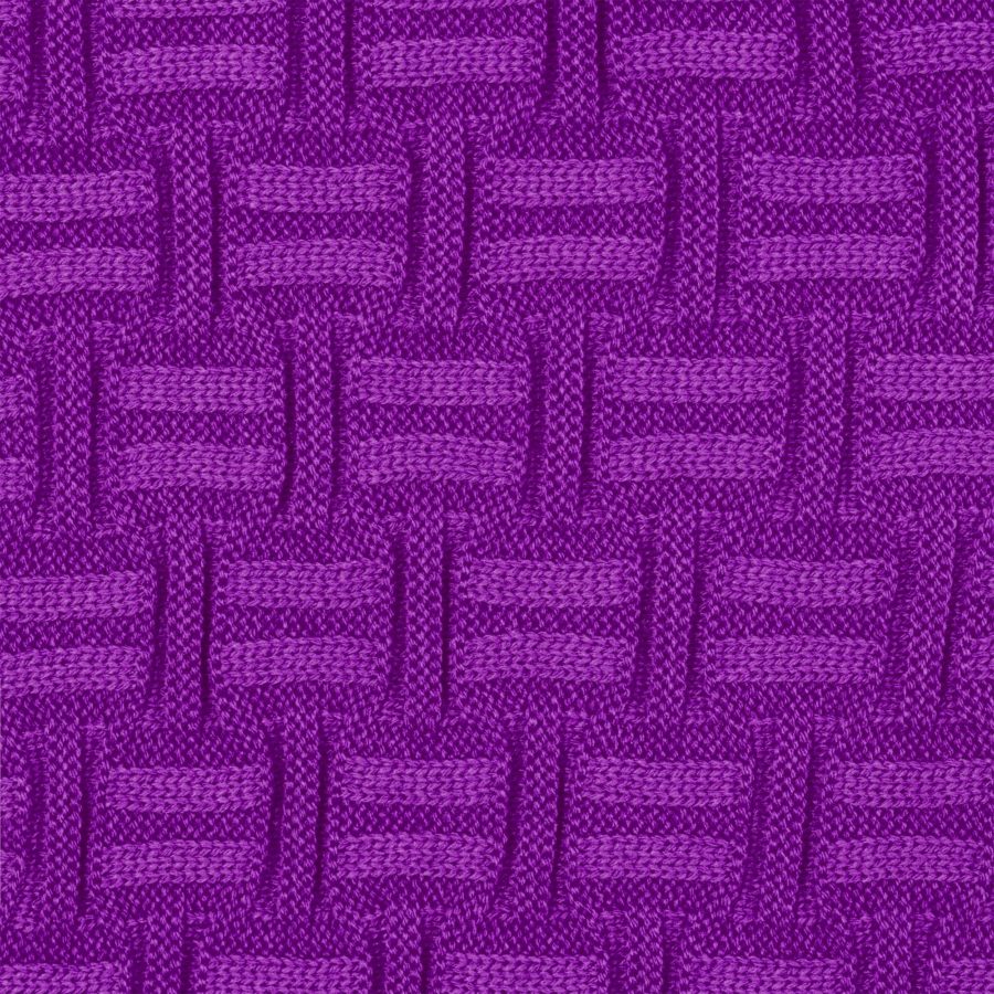 Фото 6 - Плед Biscuit Фиолетовый Teplo.