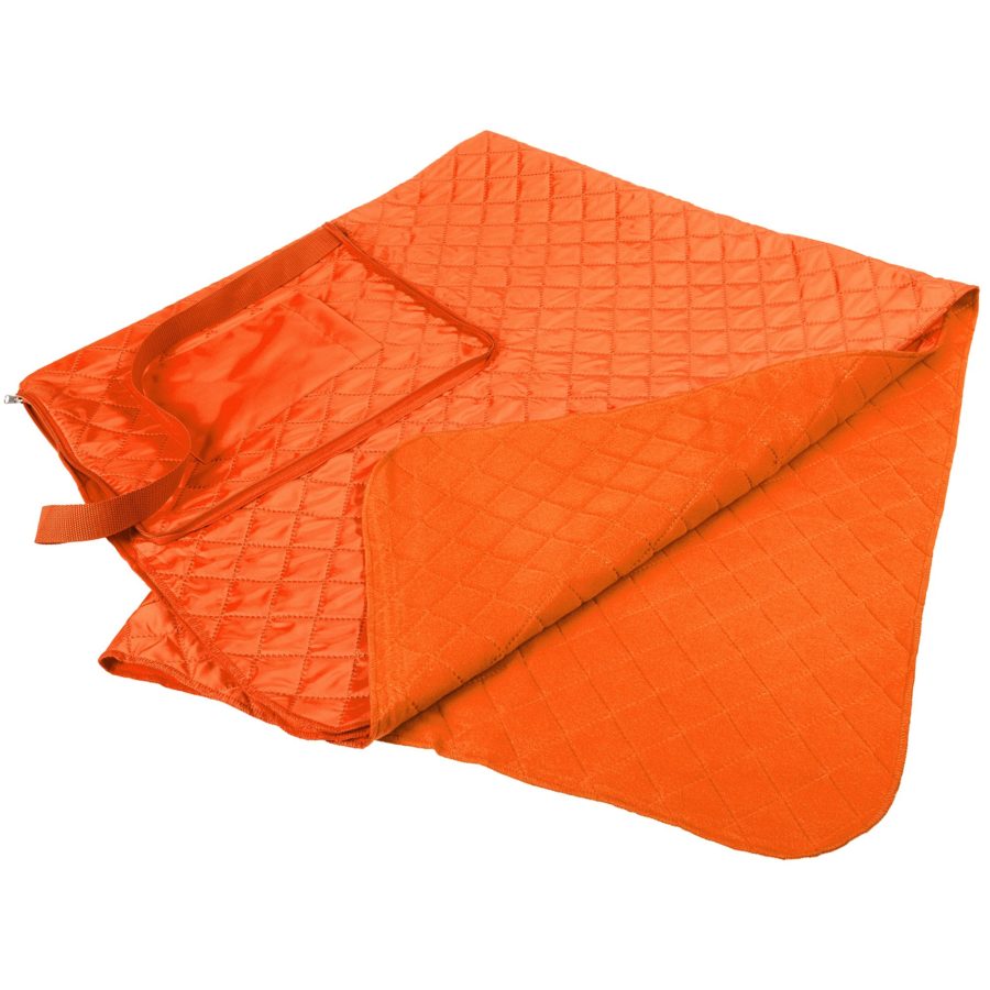 Фото 6 - Плед для пикника Soft & Dry Темно-Оранжевый.
