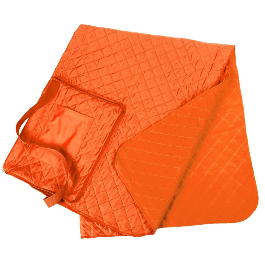 Фото 7 - Плед для пикника Soft & Dry Темно-Оранжевый.