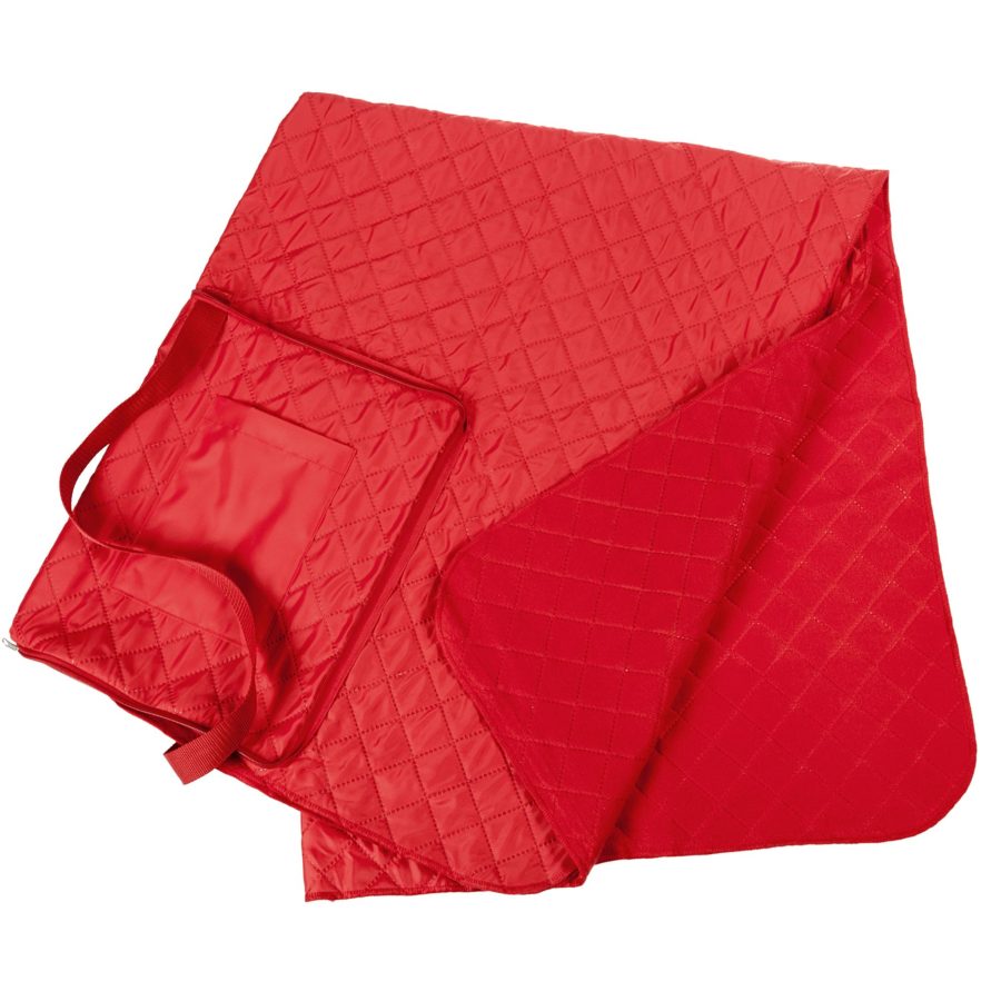 Фото 5 - Плед для пикника Soft & Dry Темно-Красный.