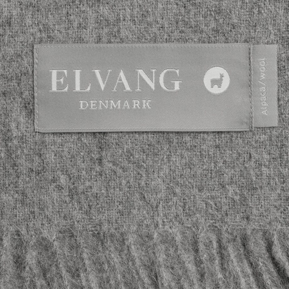 Фото 8 - Плед Classic Cерый Elvang Denmark.
