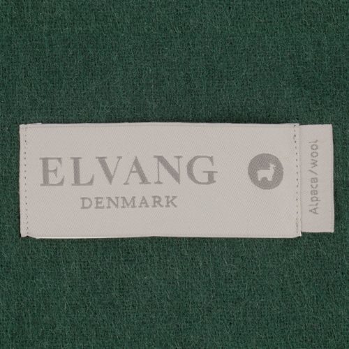 Фото 14 - Плед Classic Зеленый Elvang Denmark.