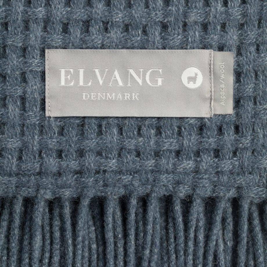 Фото 7 - Плед Cosy Синий Elvang Denmark.