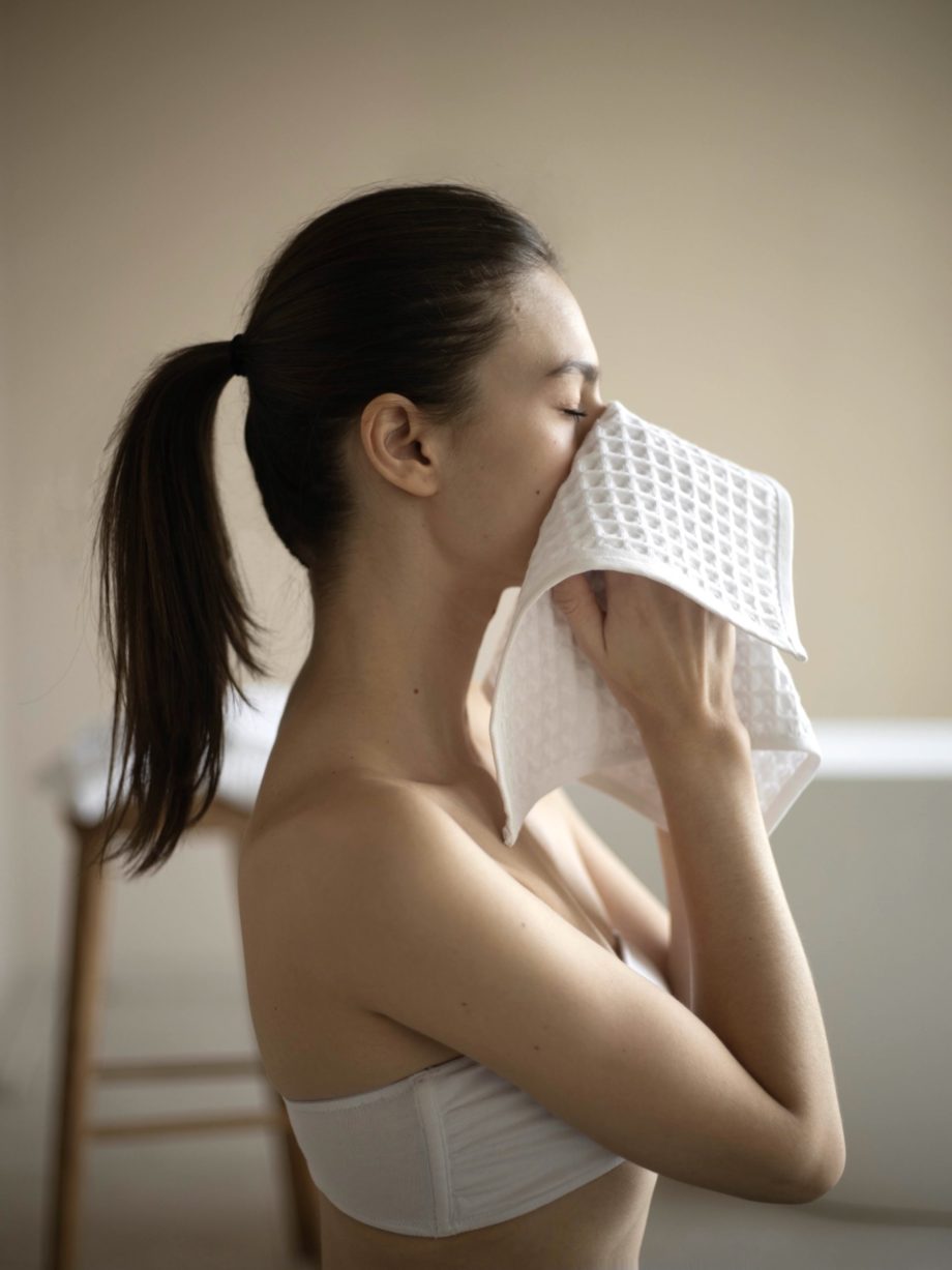 Фото 6 - Комплект из 6-ти Полотенец Для Лица White Towel Club.