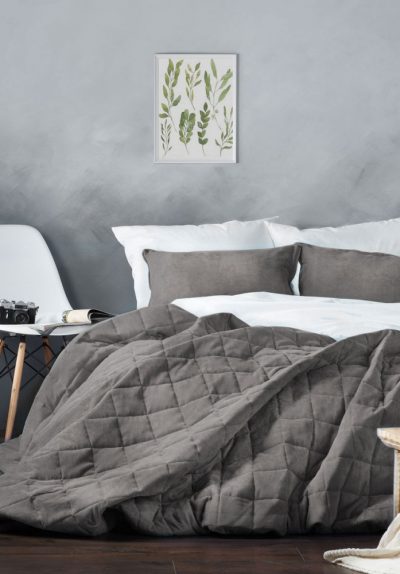 Покрывало Софт Серый